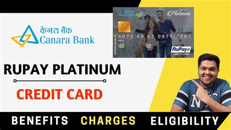 canara platinum credit card